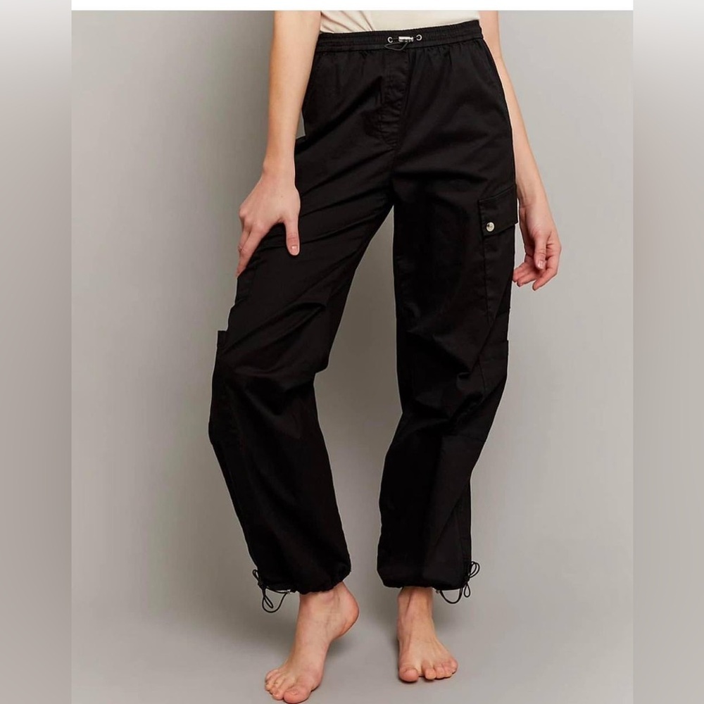 Black Cargo Pants for Women
